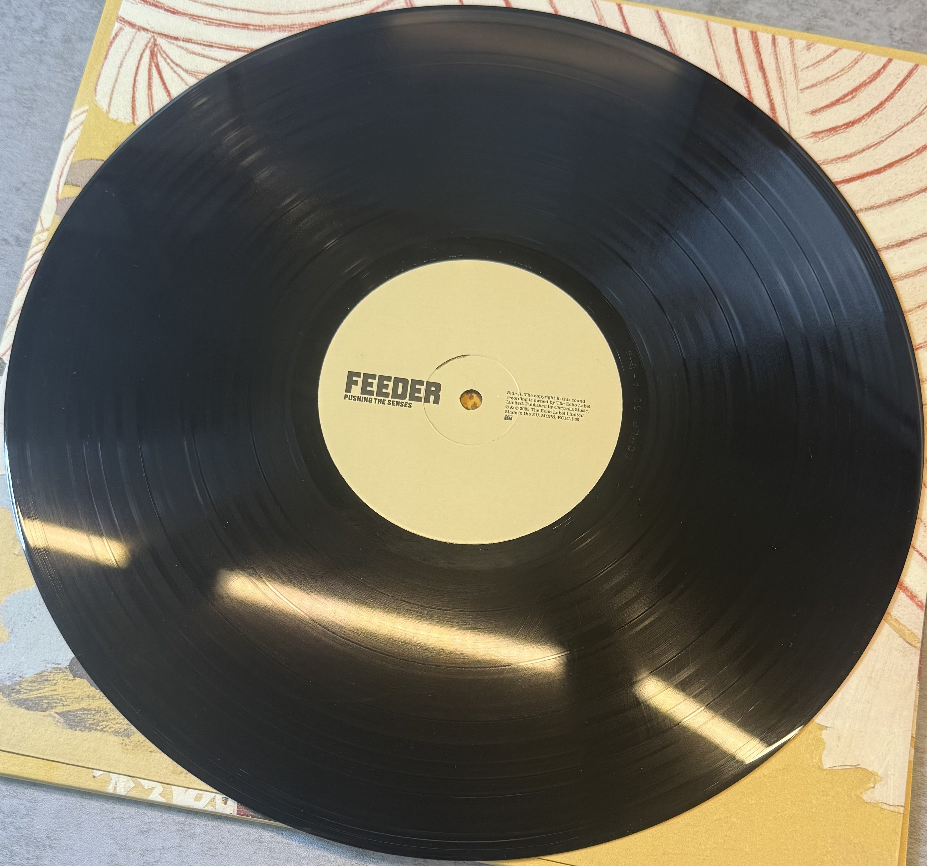 Feeder - Pushing The Senses 2005 UK 1st Press Ltd Edtn (1,000) VG+/VG+