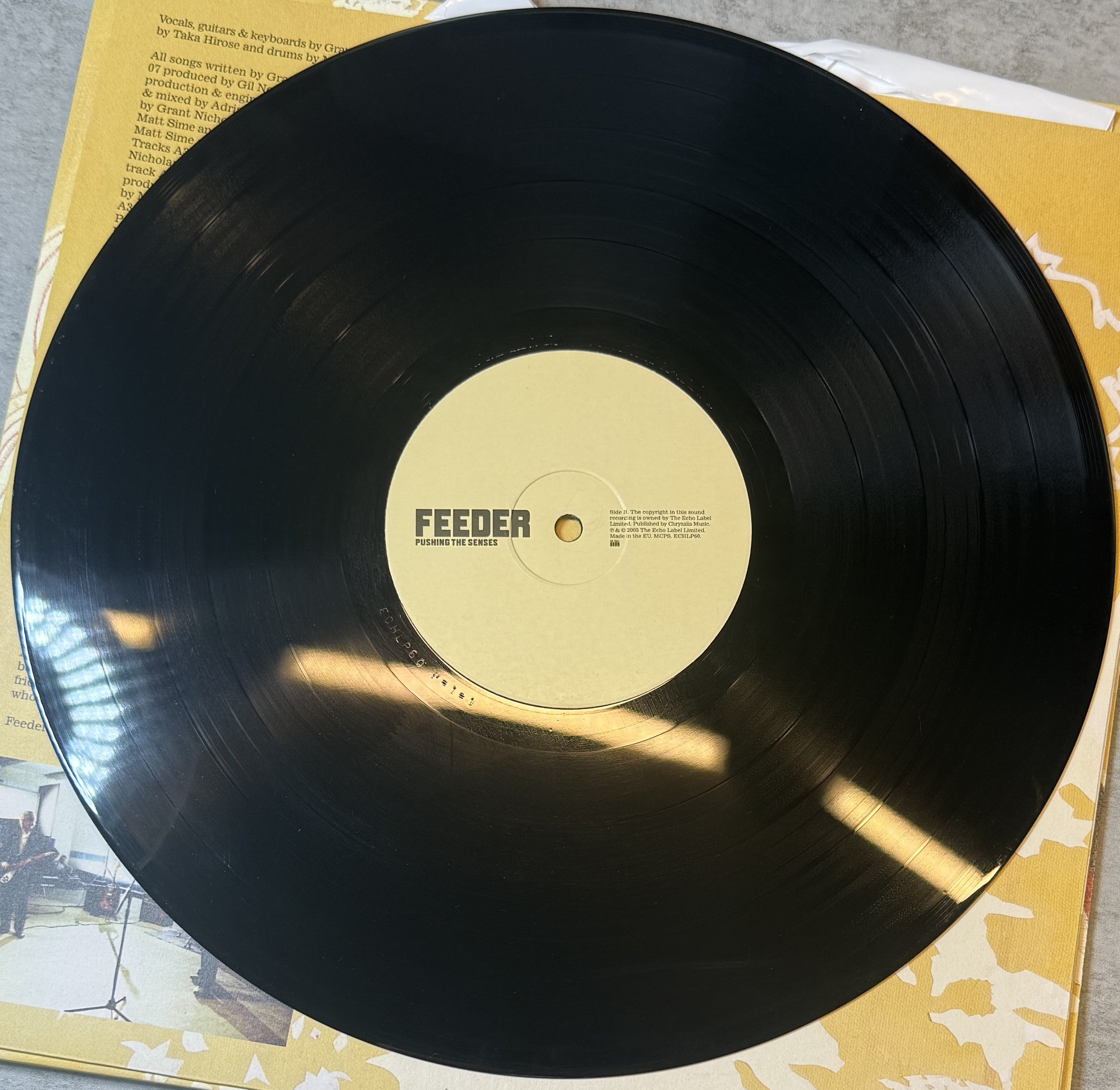 Feeder - Pushing The Senses 2005 UK 1st Press Ltd Edtn (1,000) VG+/VG+