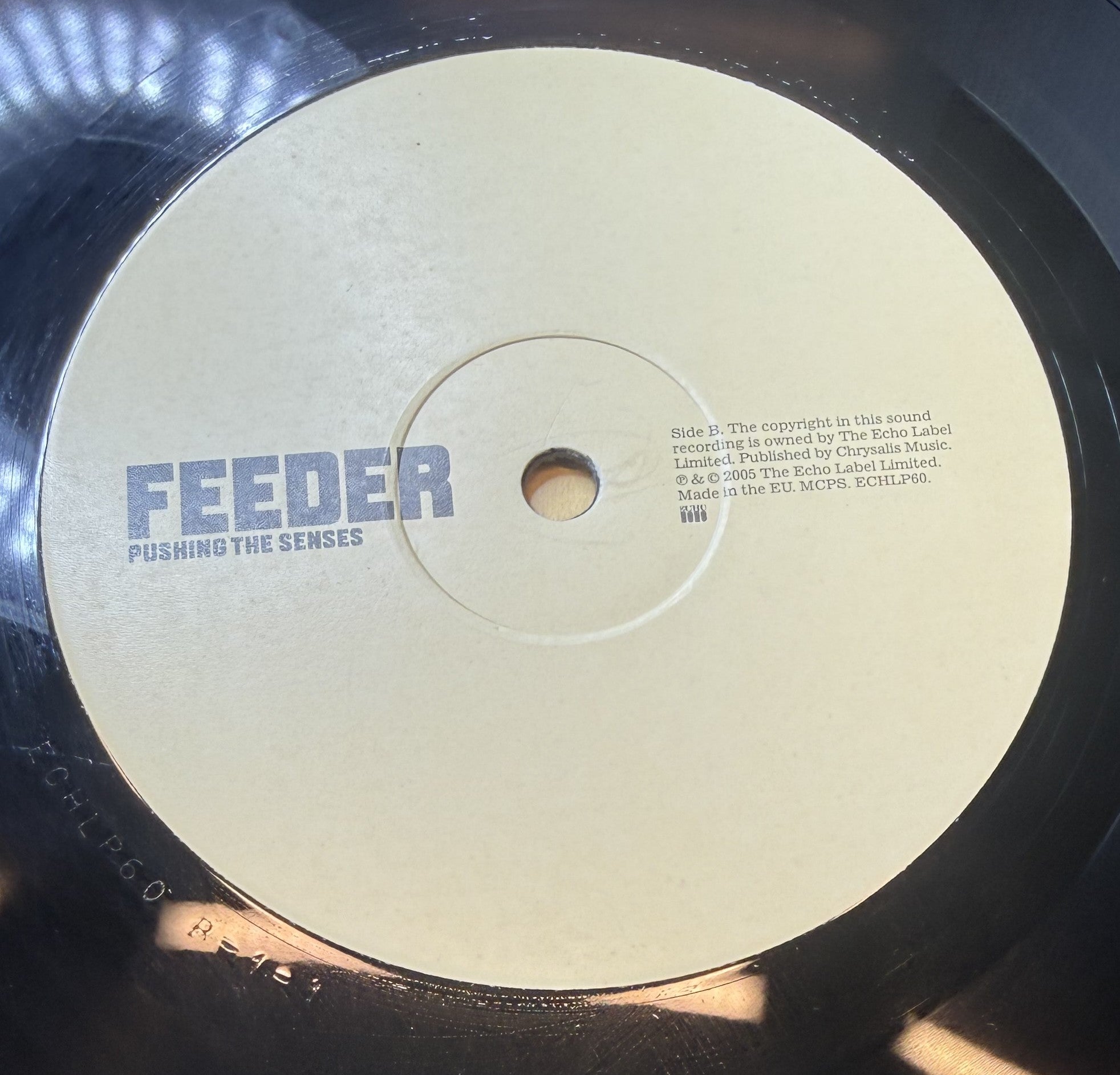 Feeder - Pushing The Senses 2005 UK 1st Press Ltd Edtn (1,000) VG+/VG+