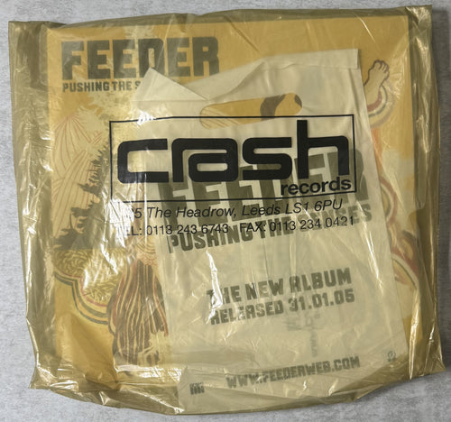 Feeder - Pushing The Senses 2005 UK 1st Press Ltd Edtn (1,000) VG+/VG+