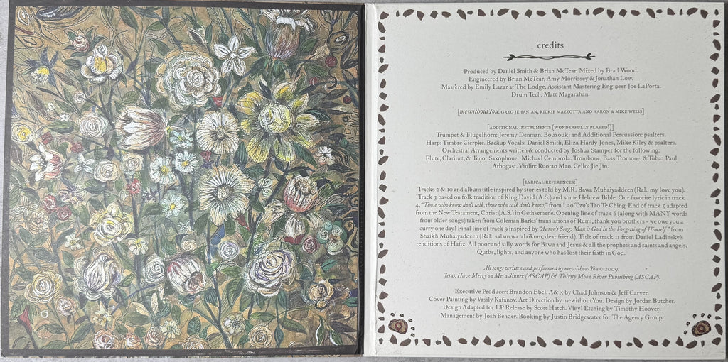 mewithoutYou - It's All... 2009 US 1st Press Marble Vinyl VG+/VG+