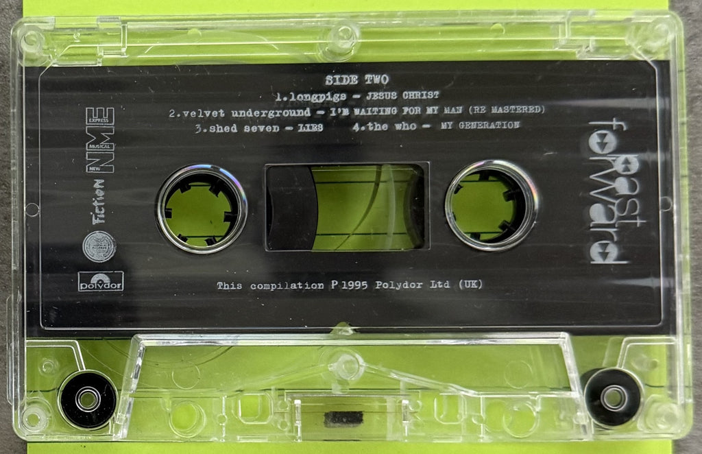Past Forward 1995 - UK Import Cassette NME/POLY 95 Compilation