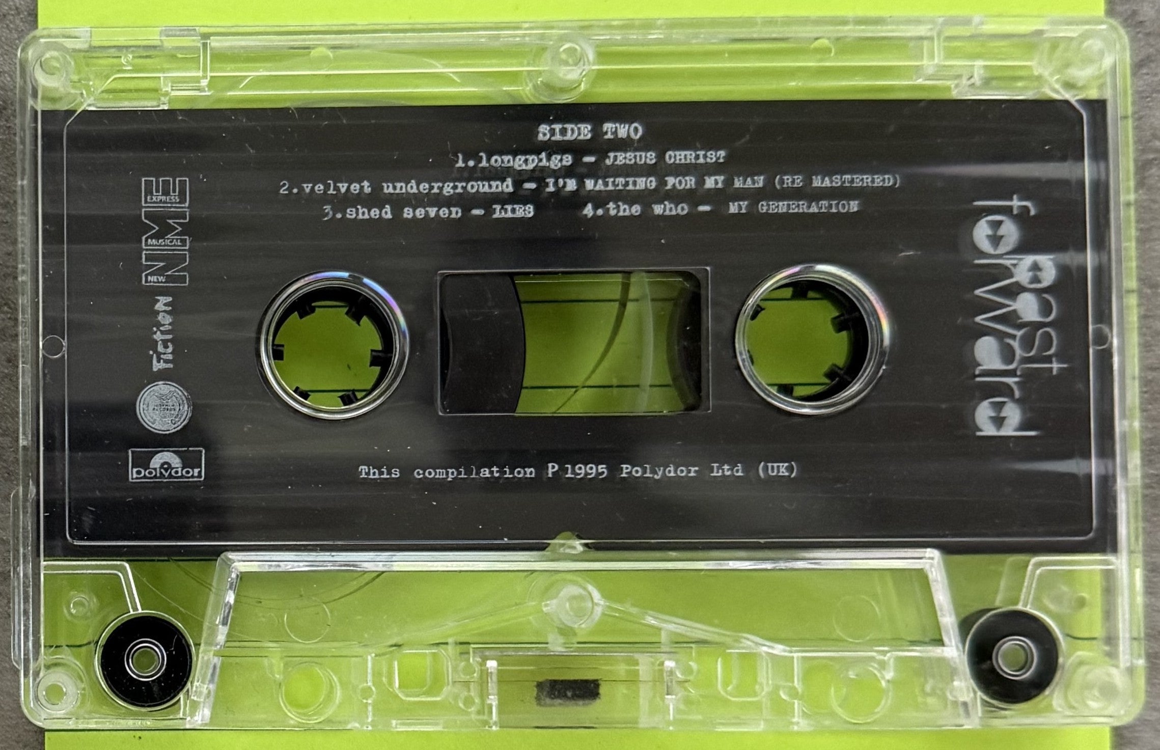 Past Forward 1995 - UK Import Cassette NME/POLY 95 Compilation