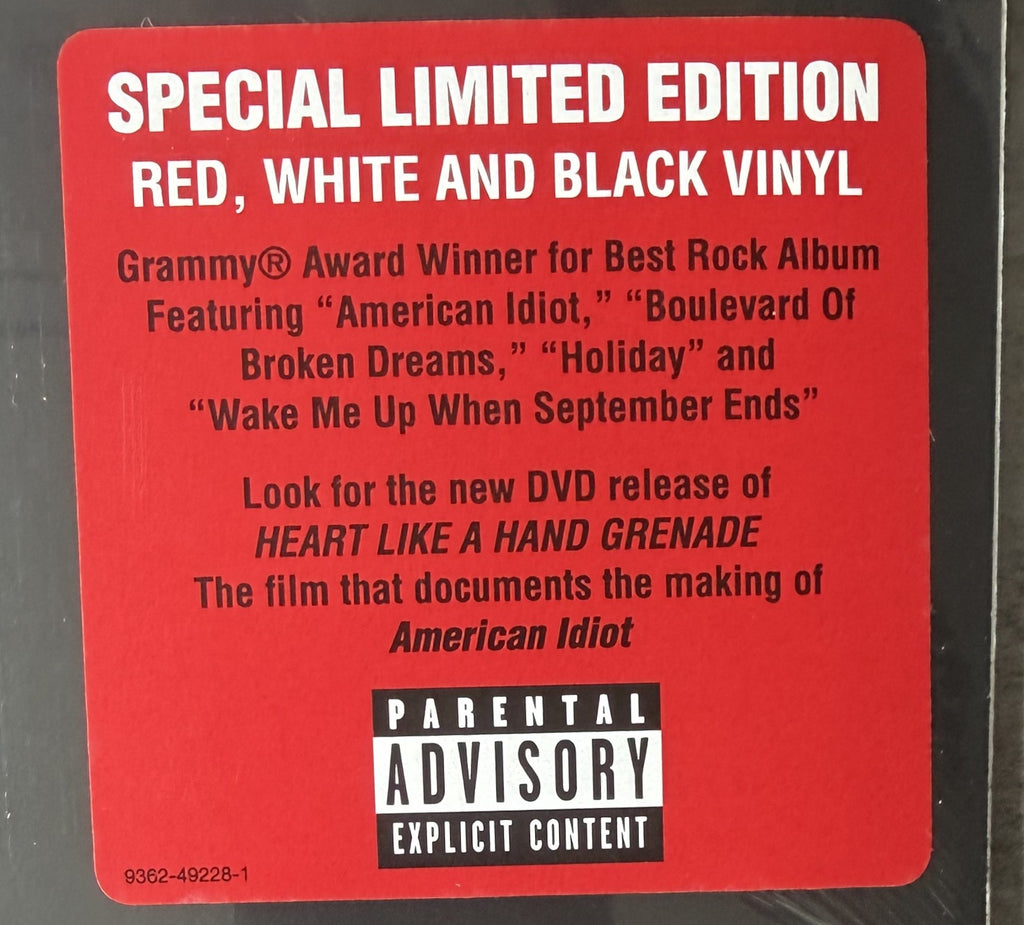 Green Day - American Idiot 2015 EU Import SEALED/NM Ltd Edtn Color Vinyl