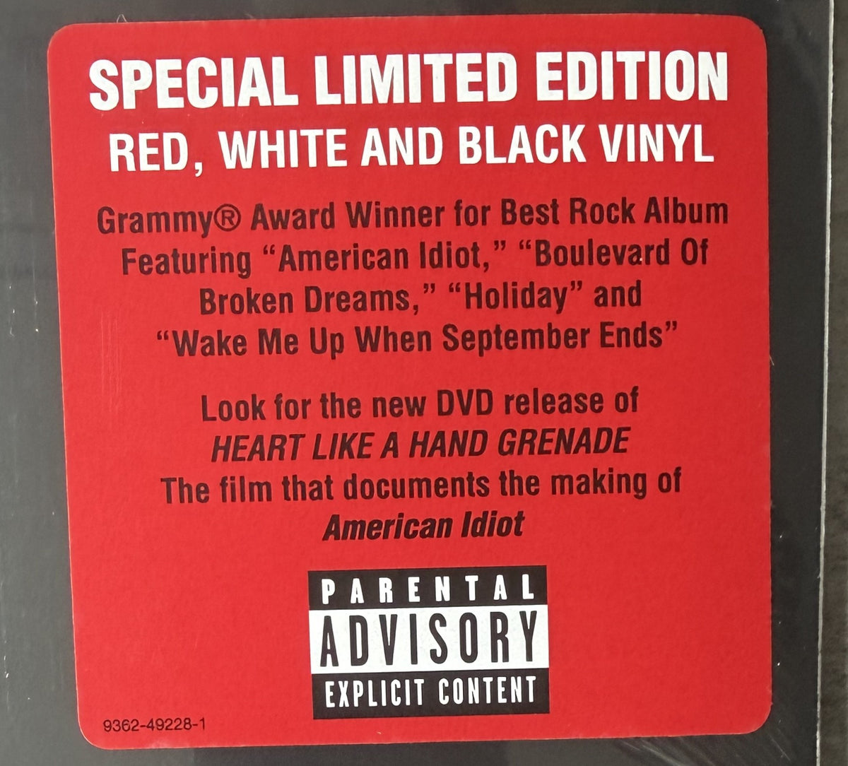Green Day - American Idiot 2015 EU Import Sealed New Limited Edition Color Vinyl