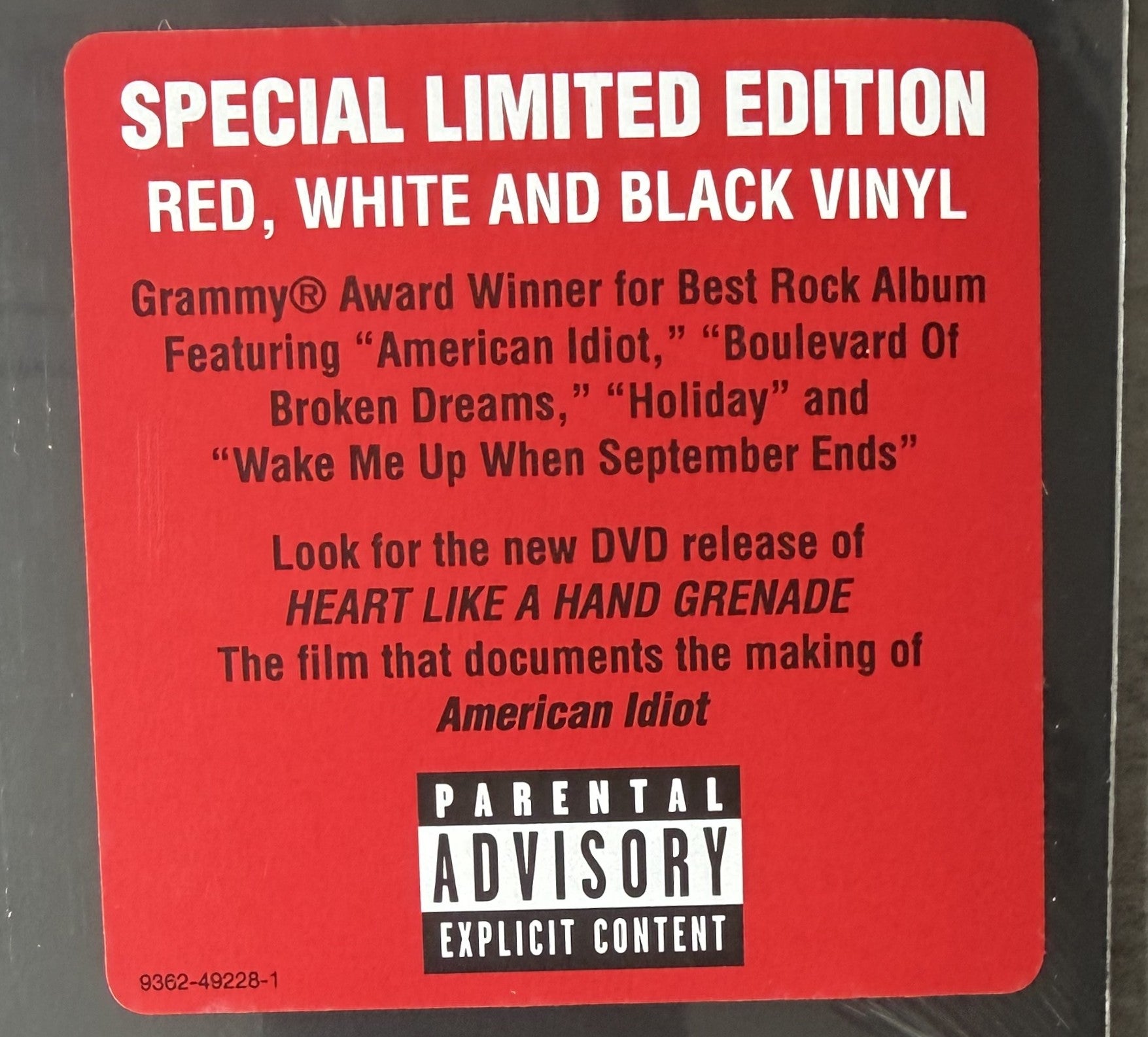 Green Day - American Idiot 2015 EU Import SEALED/NM Ltd Edtn Color Vinyl
