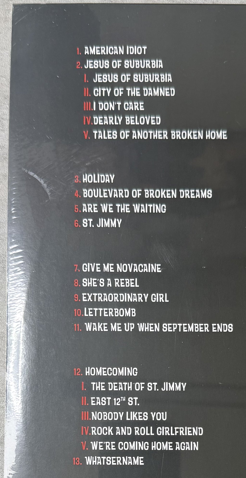 Green Day - American Idiot 2015 EU Import SEALED/NM Ltd Edtn Color Vinyl