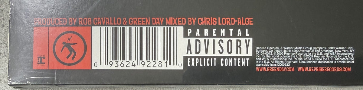 Green Day - American Idiot 2015 EU Import Sealed New Limited Edition Color Vinyl