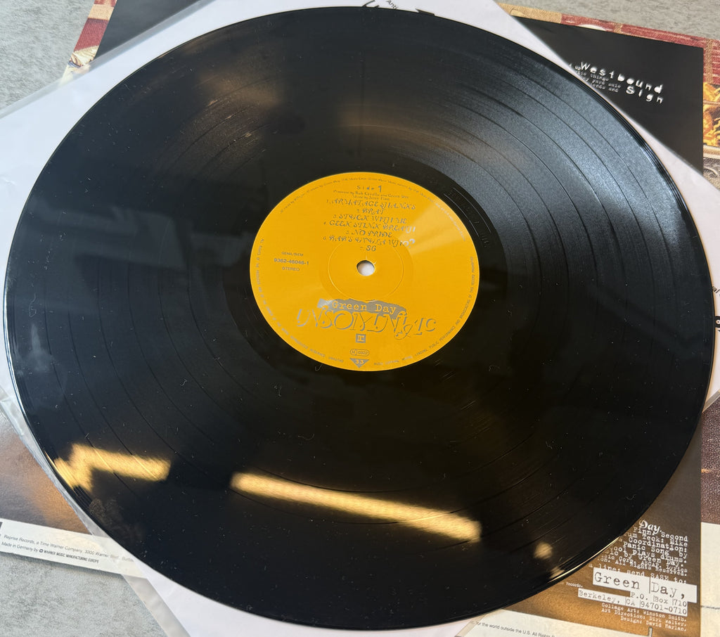 Green Day - Insomniac 1995 Germany 1st Press VG+/VG+