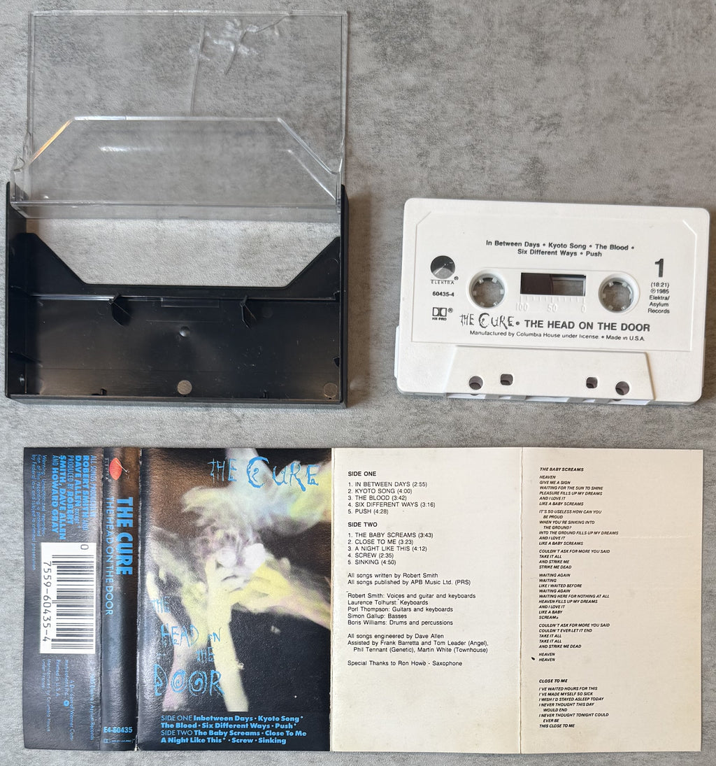 The Cure - The Head On The Door Cassette US CH 1985 VG+