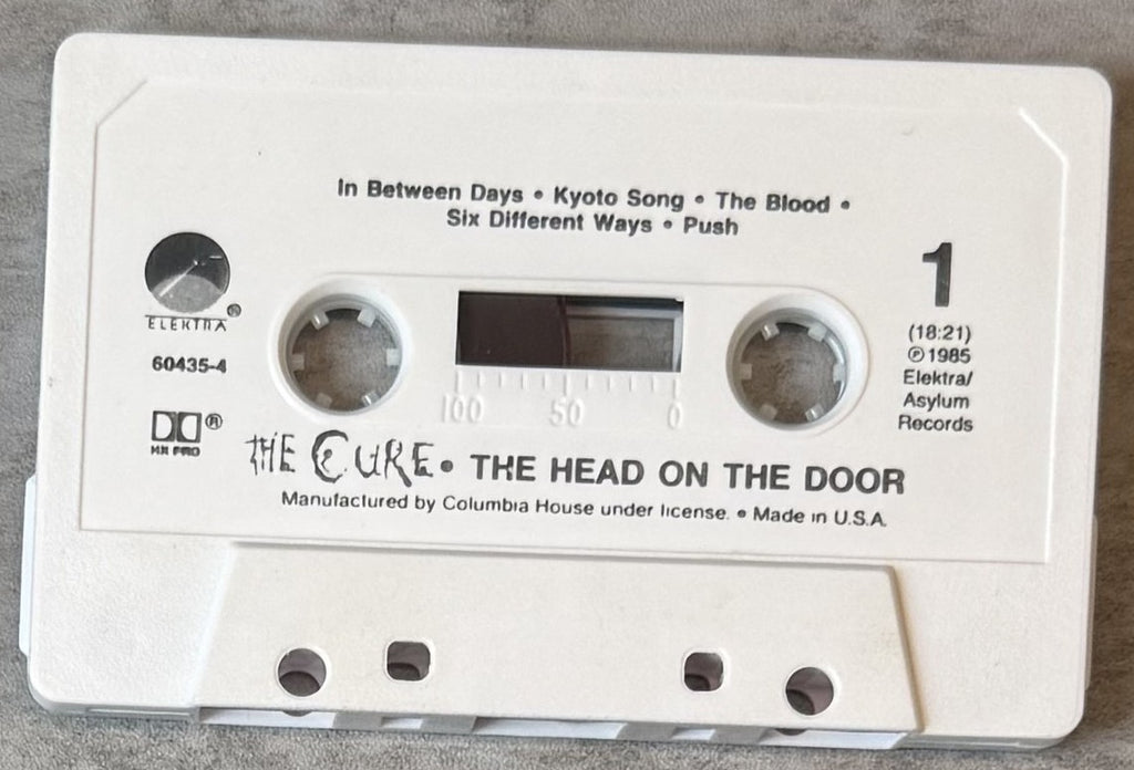 The Cure - The Head On The Door Cassette US CH 1985 VG+
