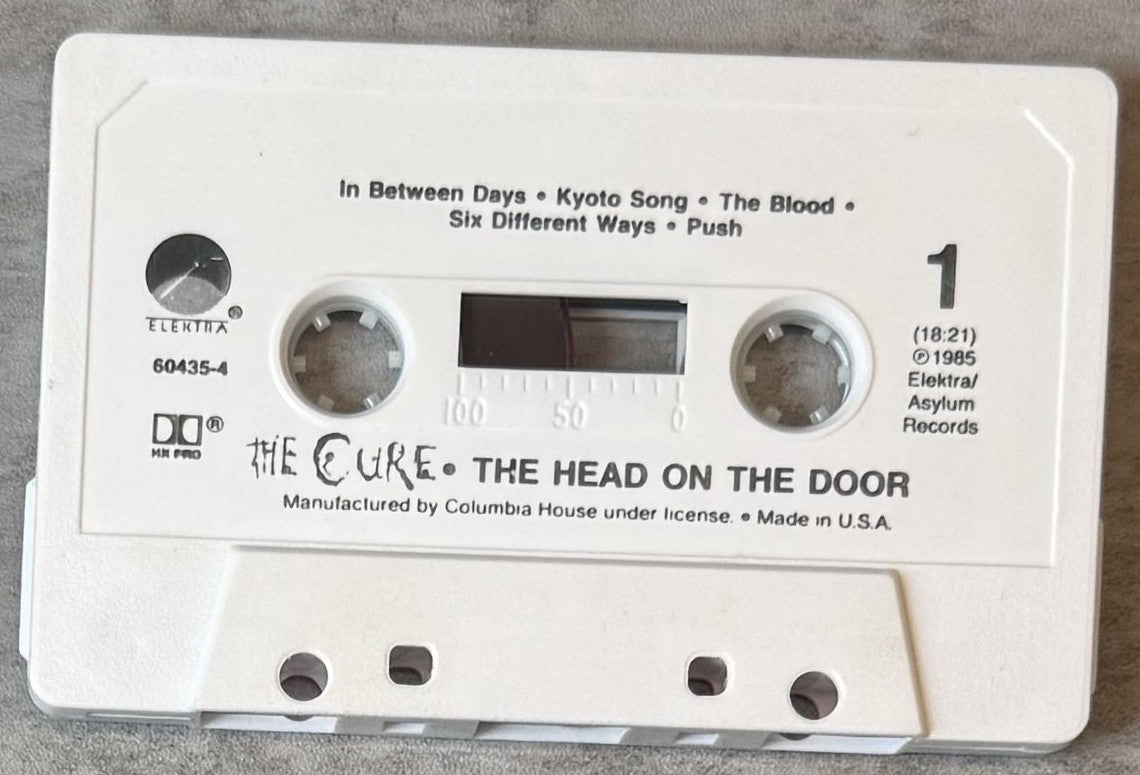 The Cure - The Head On The Door Cassette US CH 1985 VG+