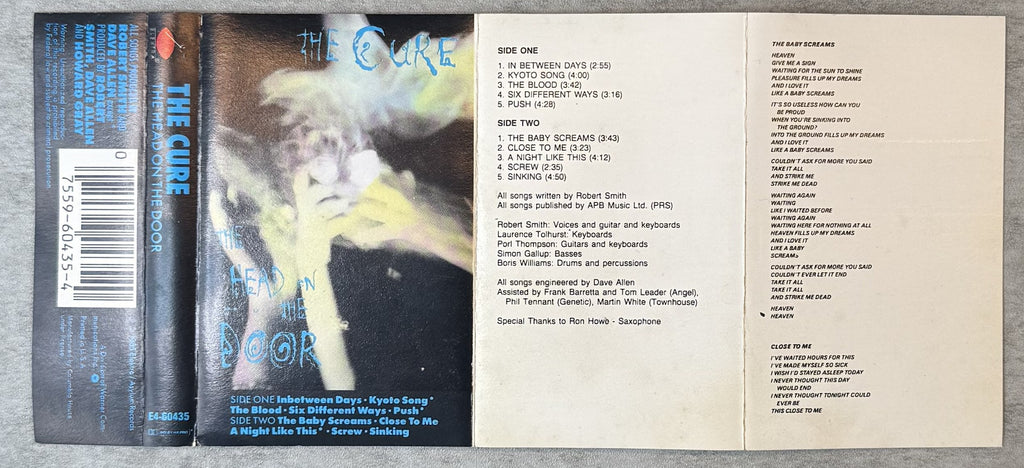 The Cure - The Head On The Door Cassette US CH 1985 VG+