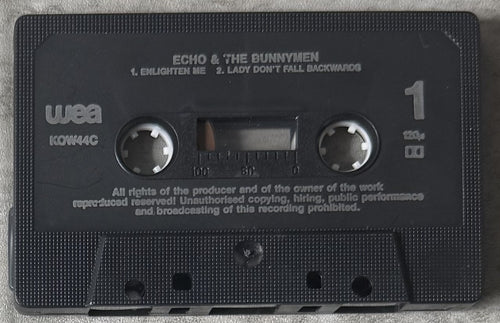 Echo & The Bunnymen - Enlighten Me 1990 US Cassette Single VG+