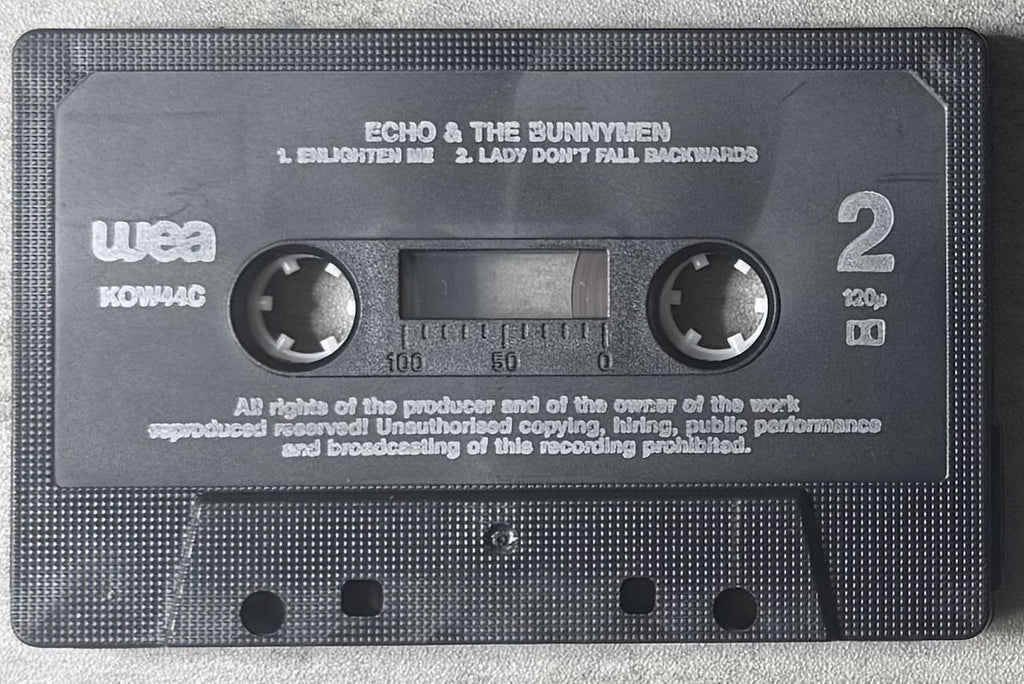 Echo & The Bunnymen - Enlighten Me 1990 US Cassette Single VG+