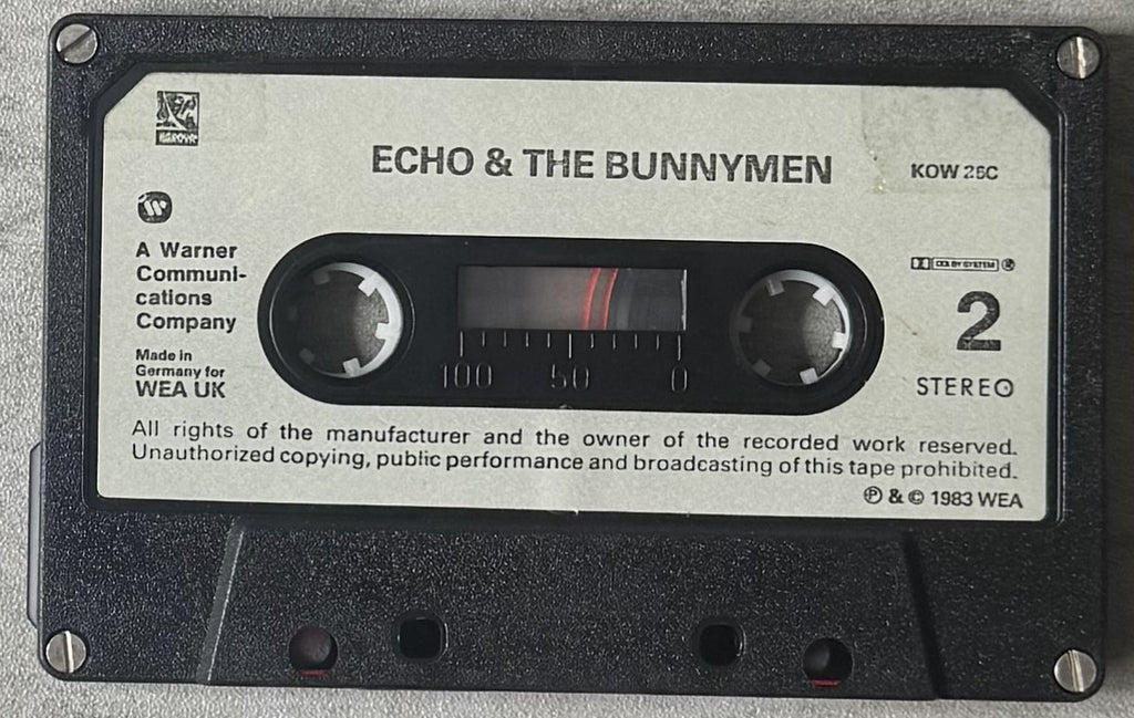 Echo & The Bunnymen - The Original John Peel Session 1983 UK Import Cassette Only VG+