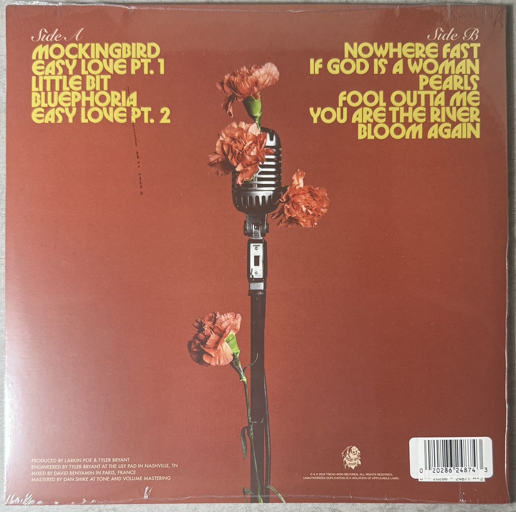 AUTOGRAPHED Larkin Poe - Bloom SEALED/NM 2025 Ltd Edtn (300) Pink Vinyl EU Import