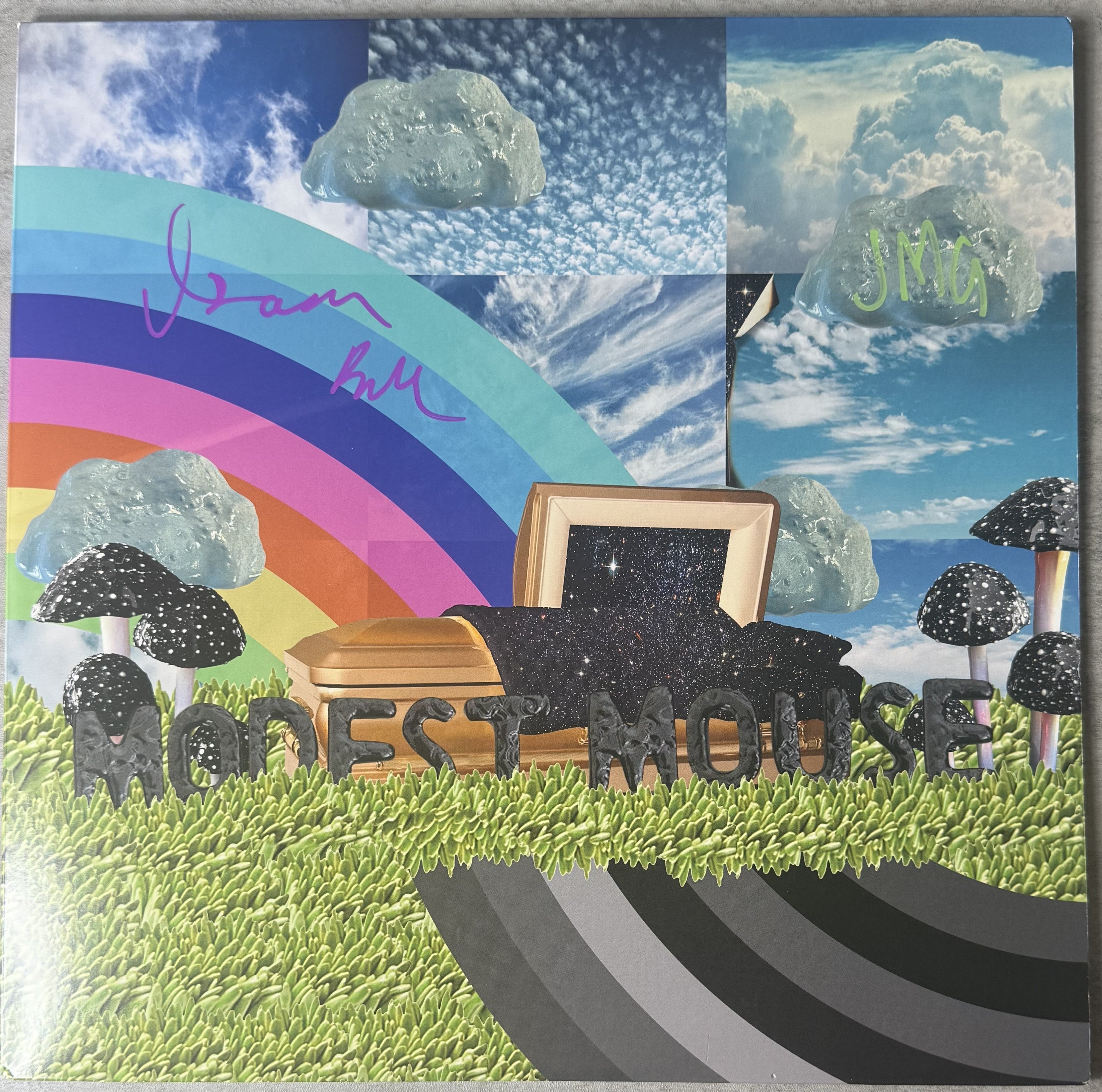 AUTOGRAPHED Modest Mouse - The Golden Casket 2021 1st Press 180g Vinyl VG+/VG+