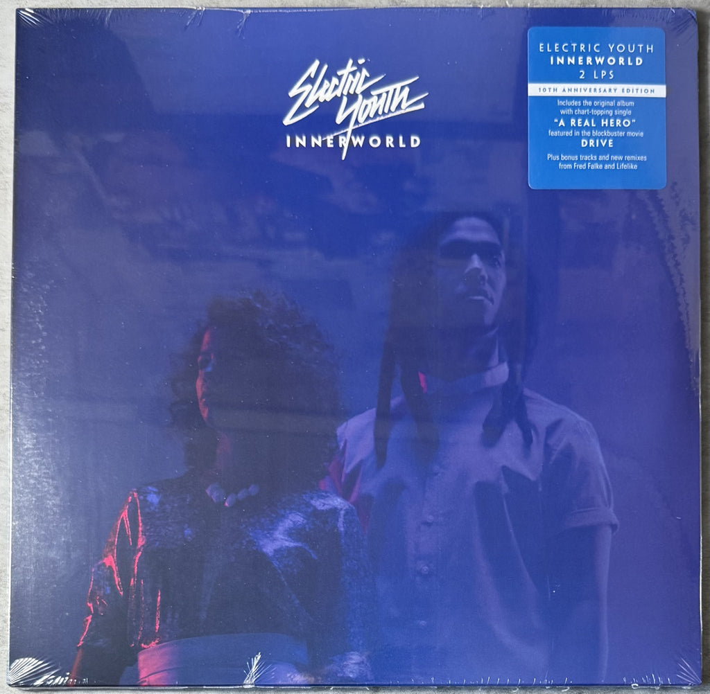Electric Youth - Innerworld SEALED/NM 10th Anniv Ltd Edtn (1,000) Magenta & Blue Vinyl