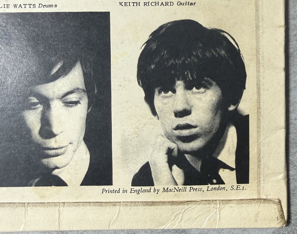The Rolling Stones s/t 1964 UK 2nd Press "A1Z" Mono LK.4605 VG/VG