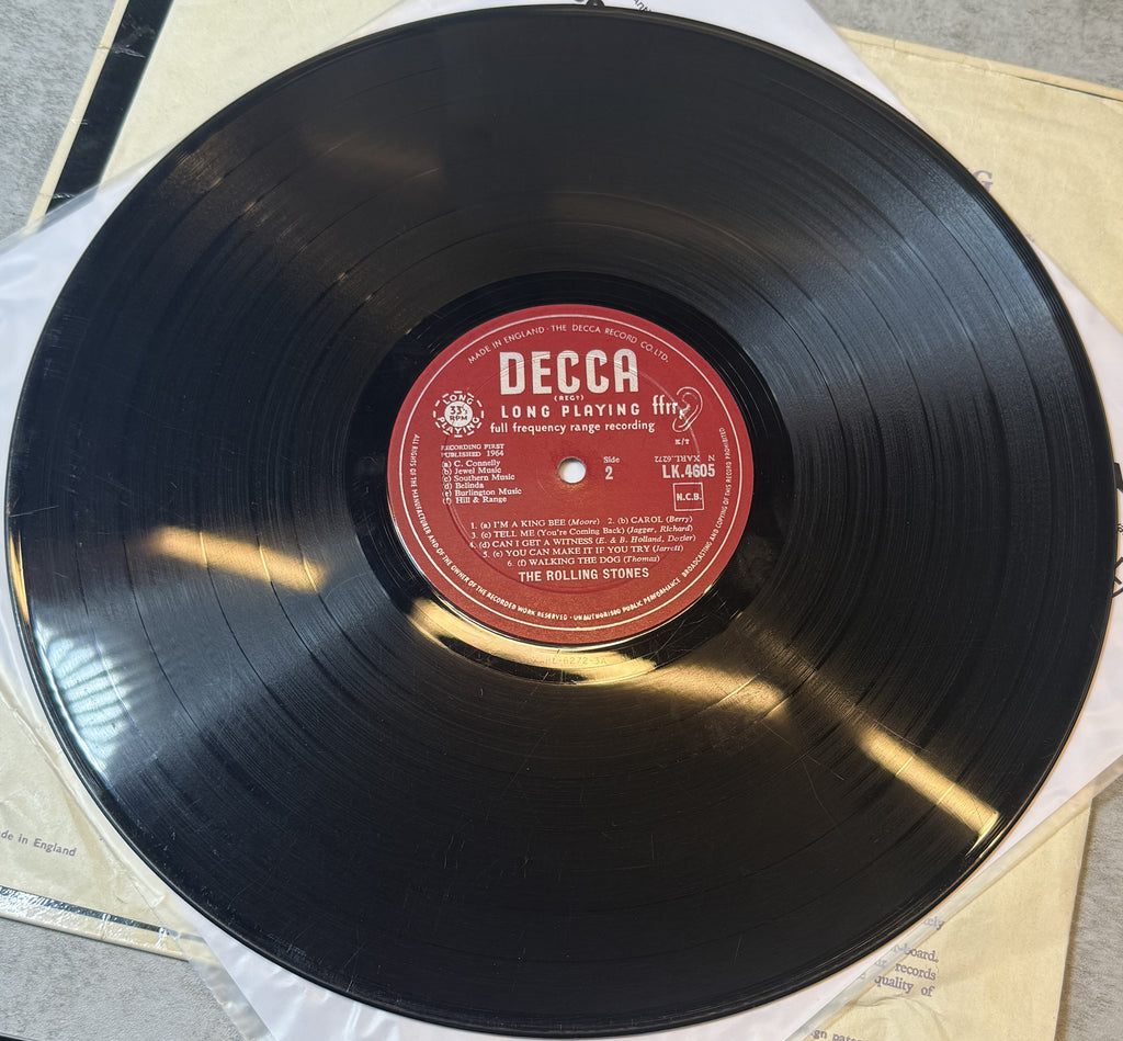 The Rolling Stones s/t 1964 UK 2nd Press "A1Z" Mono LK.4605 VG/VG