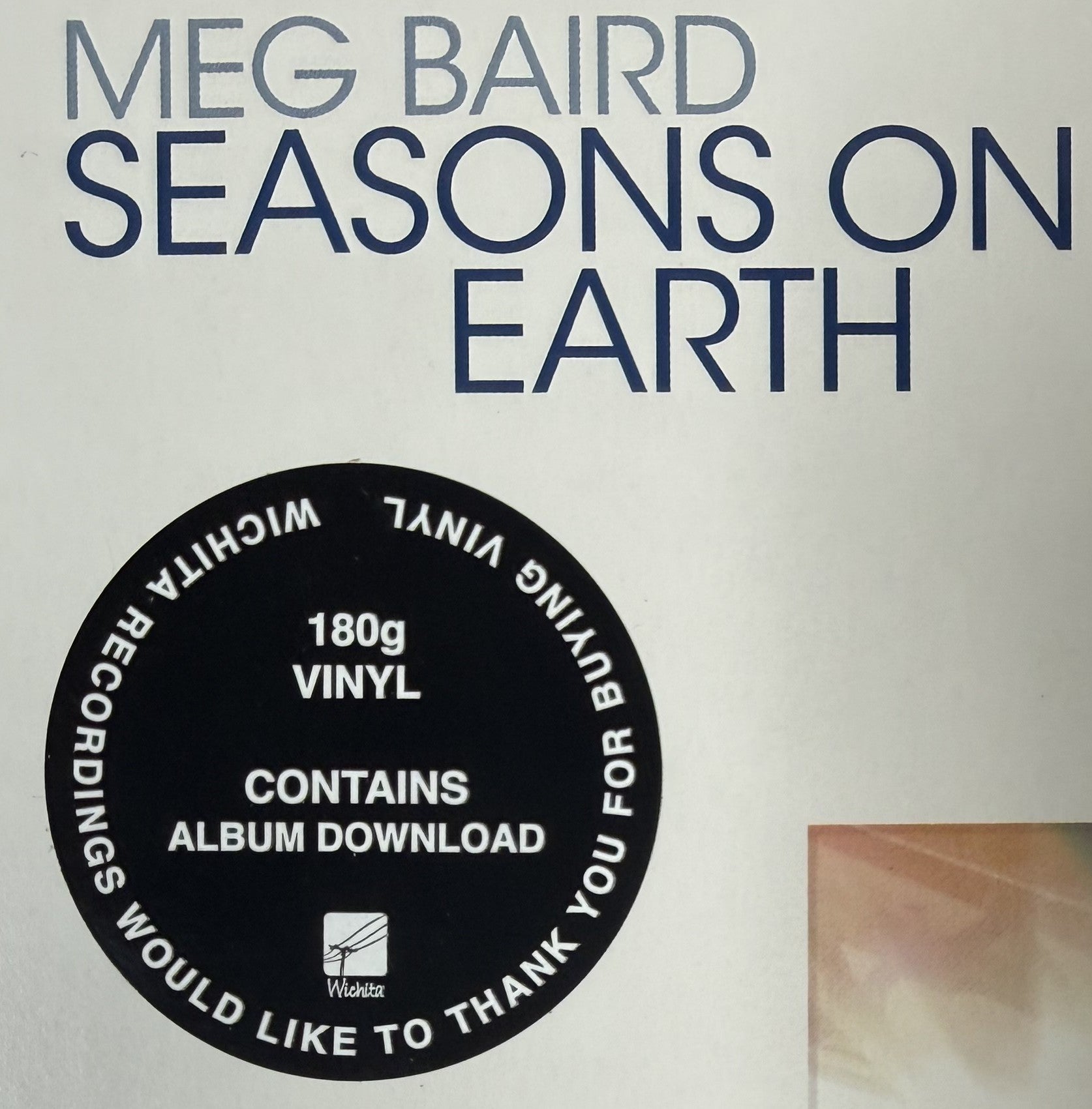 Meg Baird - Seasons On Earth 2011 UK 1st Press SEALED/NM 180g vinyl
