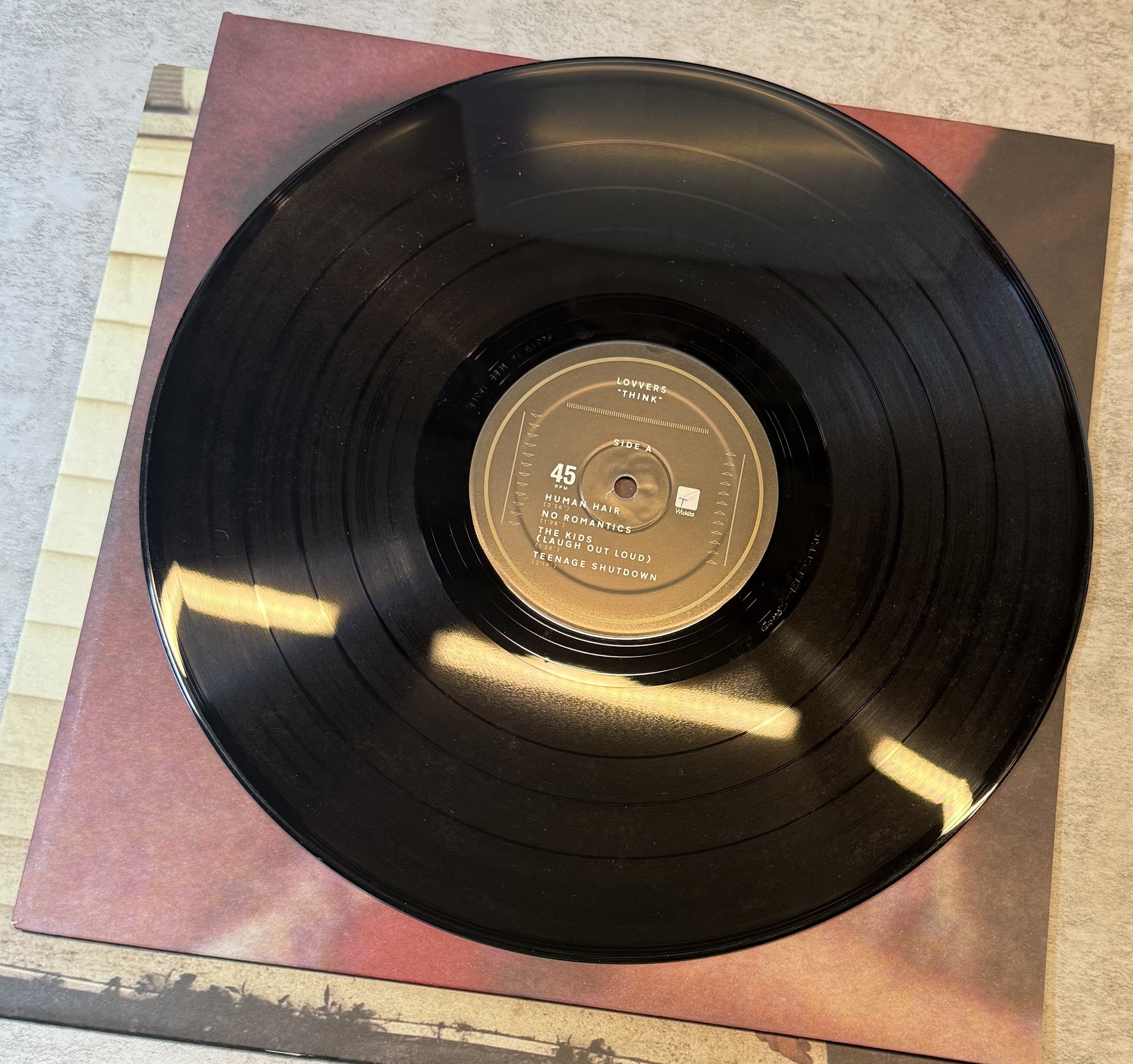 Lovvers - Think 2008 UK Import 1st Press 12" EP NM/VG+