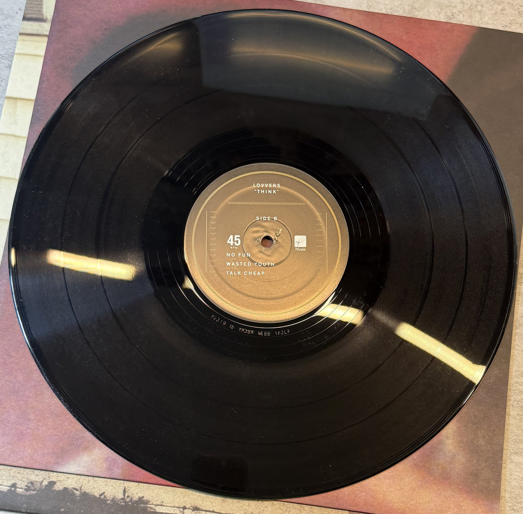 Lovvers - Think 2008 UK Import 1st Press 12" EP NM/VG+