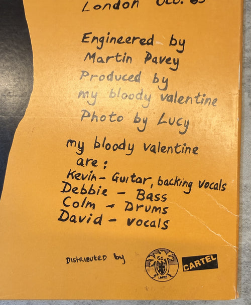RARE My Bloody Valentine - Geek! 2009 unofficial reissue FEV 005 VG+/VG+