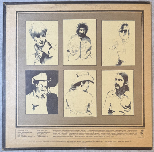 Grateful Dead - Workingman's Dead 1970 US 1st Press VG/VG+