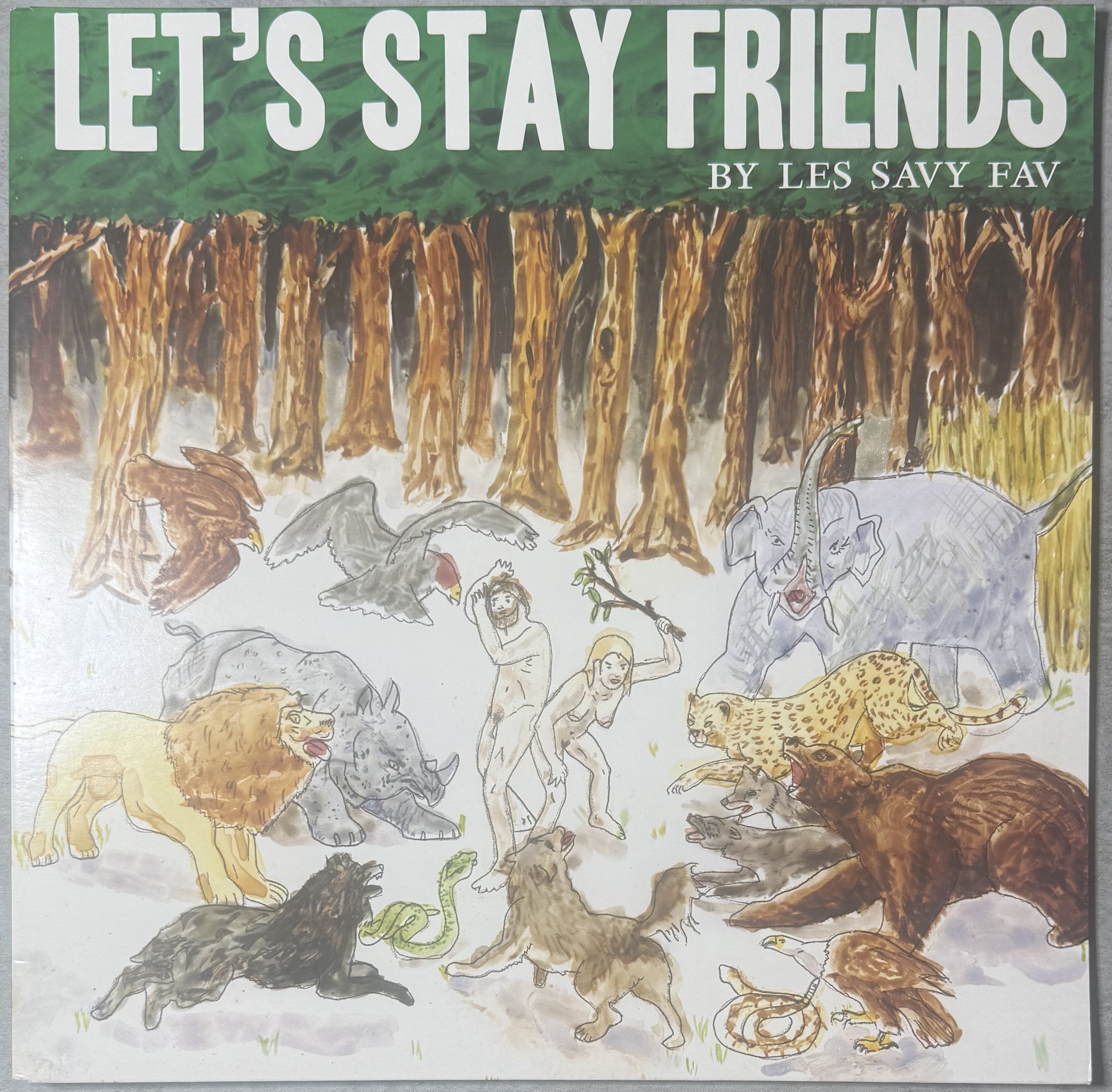 RARE Les Savy Fav - Let's Stay Friends "Like New" 2007 UK Import 180g Vinyl Punk/Indie