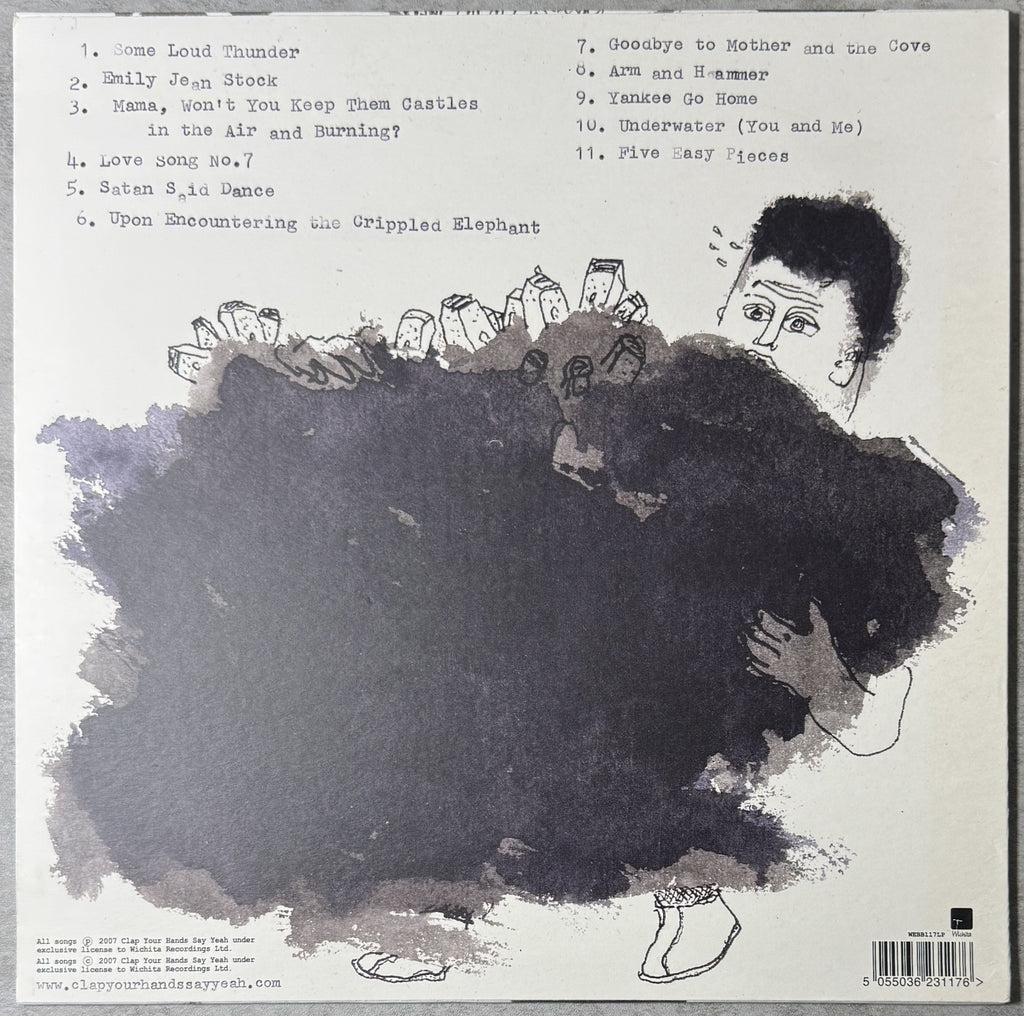 Clap Your Hands Say Yeah - Some Loud Thunder 2007 UK import 1st Press VG+/VG+