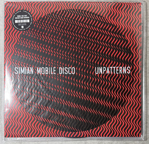 Simian Mobile Disco - Unpatterns 2012 European Import 180g Vinyl VG+