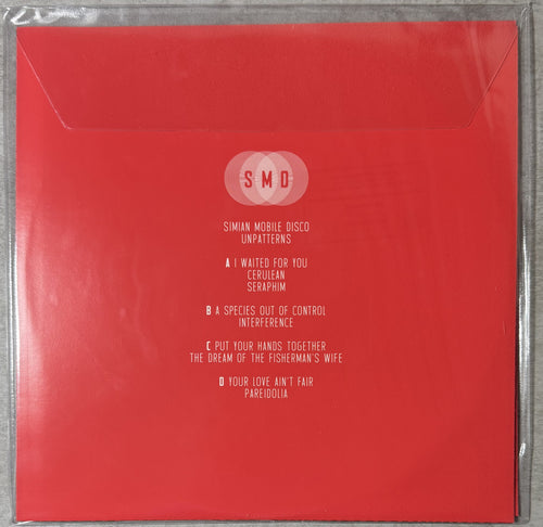 Simian Mobile Disco - Unpatterns 2012 European Import 180g Vinyl VG+