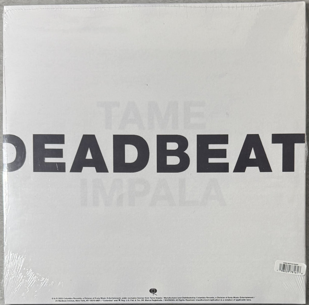 Tame Impala - Deadbeat 2025 SEALED/NM Coke Bottle Clear (Indie Exclusive)
