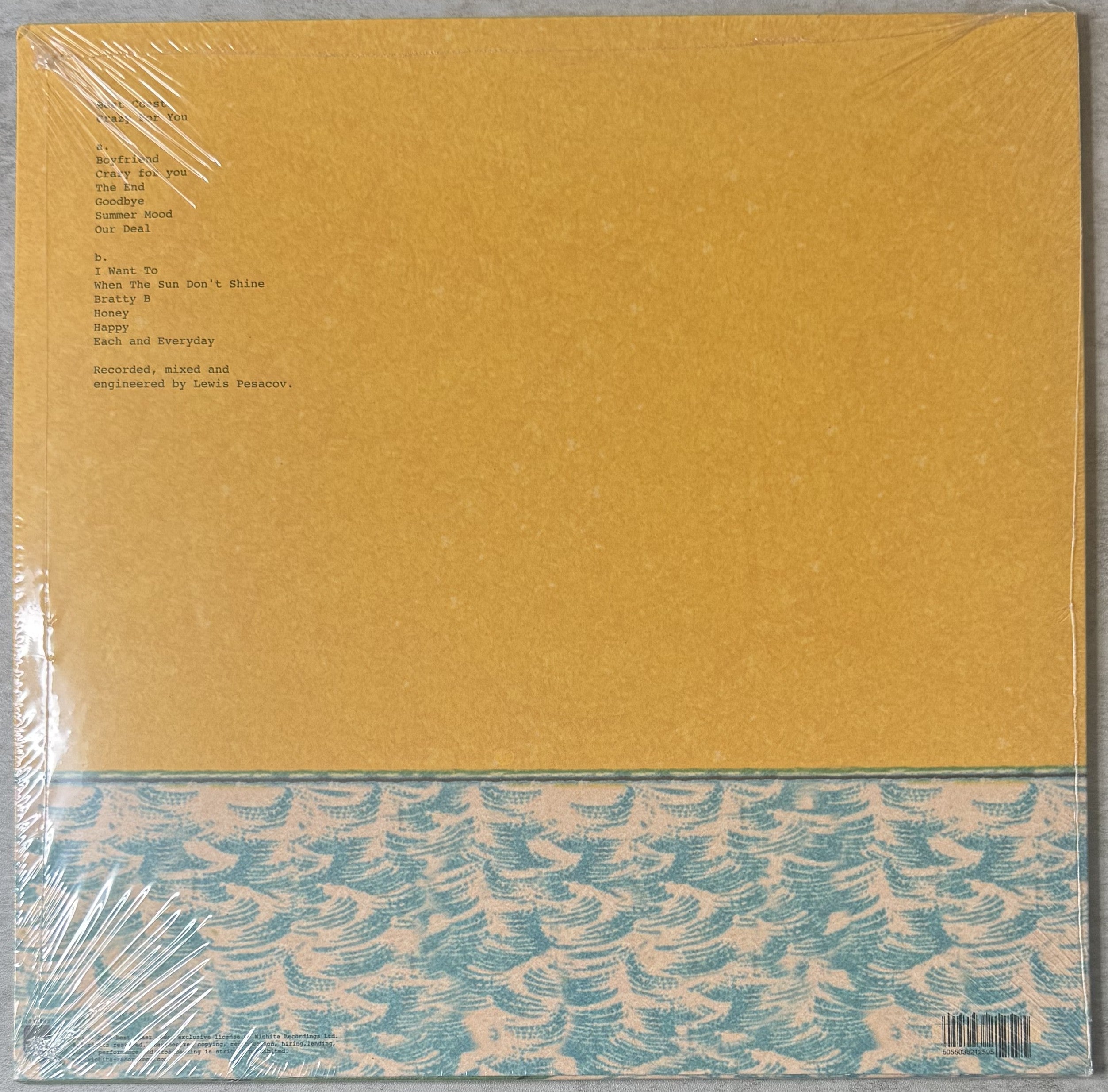 Best Coast - Crazy For You SEALED/NM 2010 UK Import 1st Press Ltd Edtn 180g Vinyl
