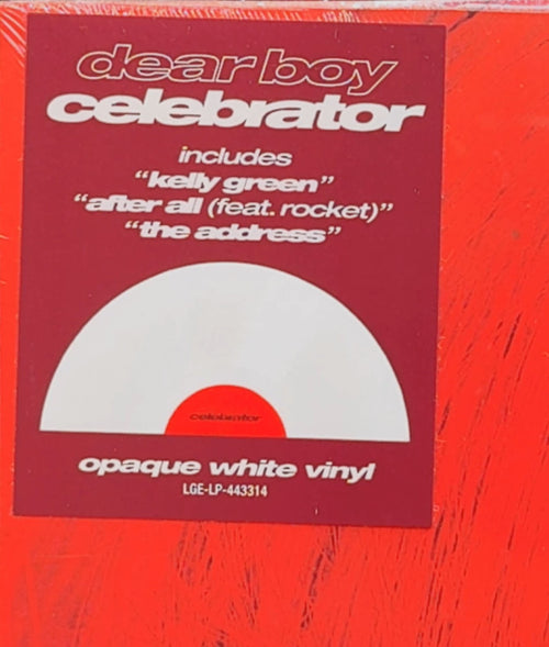 Dear Boy - Celebrator SEALED/NM 2025 140g Opaque White Vinyl