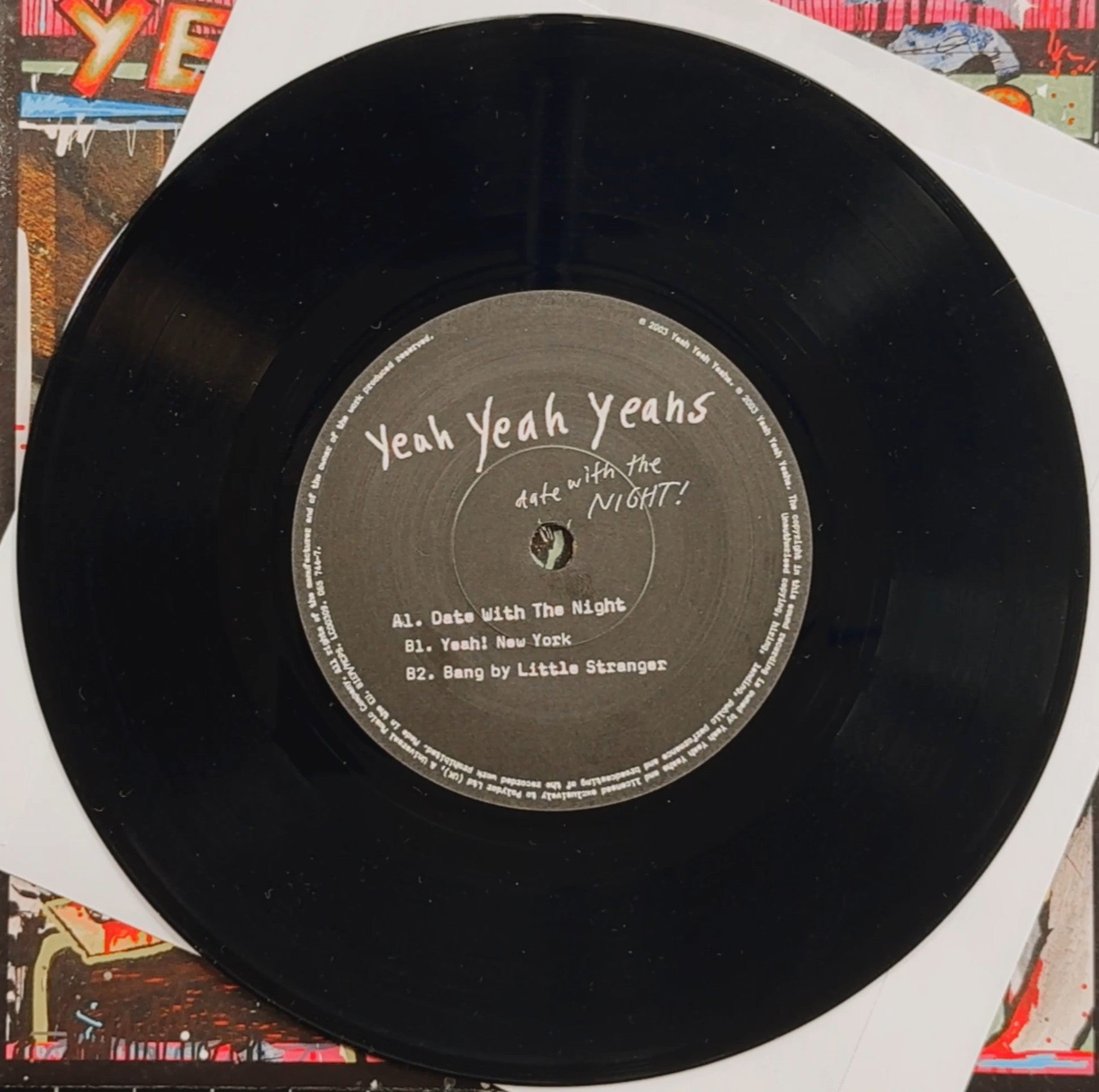 Yeah Yeah Yeahs - Date With The Night 2003 UK 7" PROMO Ltd Edtn