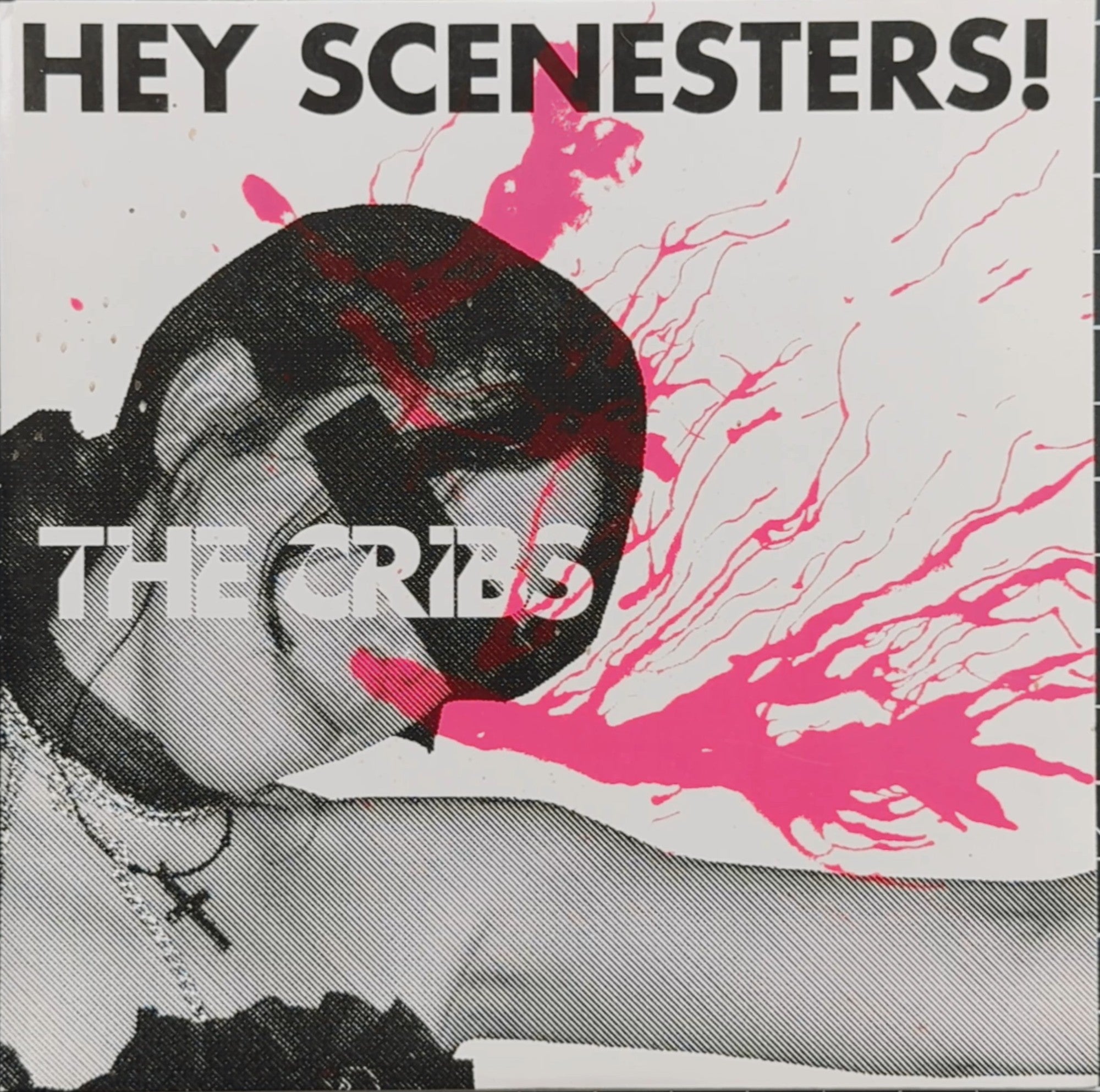 The Cribs - Hey Scenesters! 2005 UK 7" Import Clear Vinyl