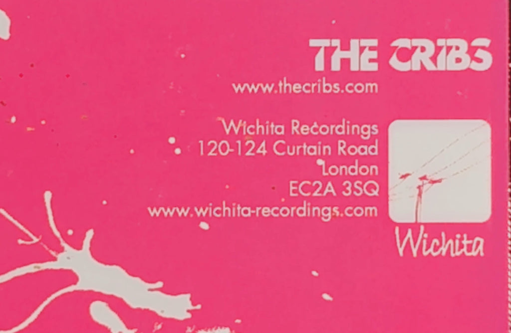The Cribs - Hey Scenesters! 2005 UK 7" Import Clear Vinyl