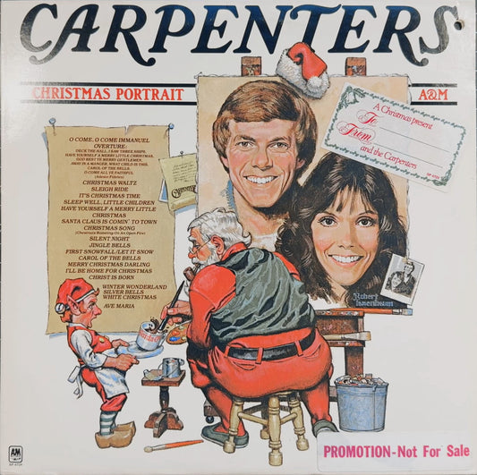 RARE Carpenters - Christmas Portrait 1978 PROMO VG+/VG+ Collector Dream!