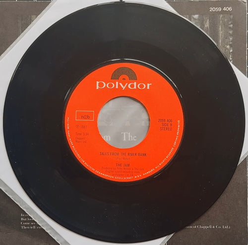The Jam - Absolute Beginners 1981 Scandinavian 1st Press 7" VG+/VG