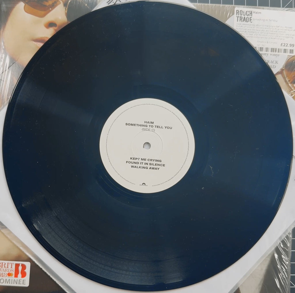 Haim - Something To Tell You 2017 Euro 1st Press VG+/VG+