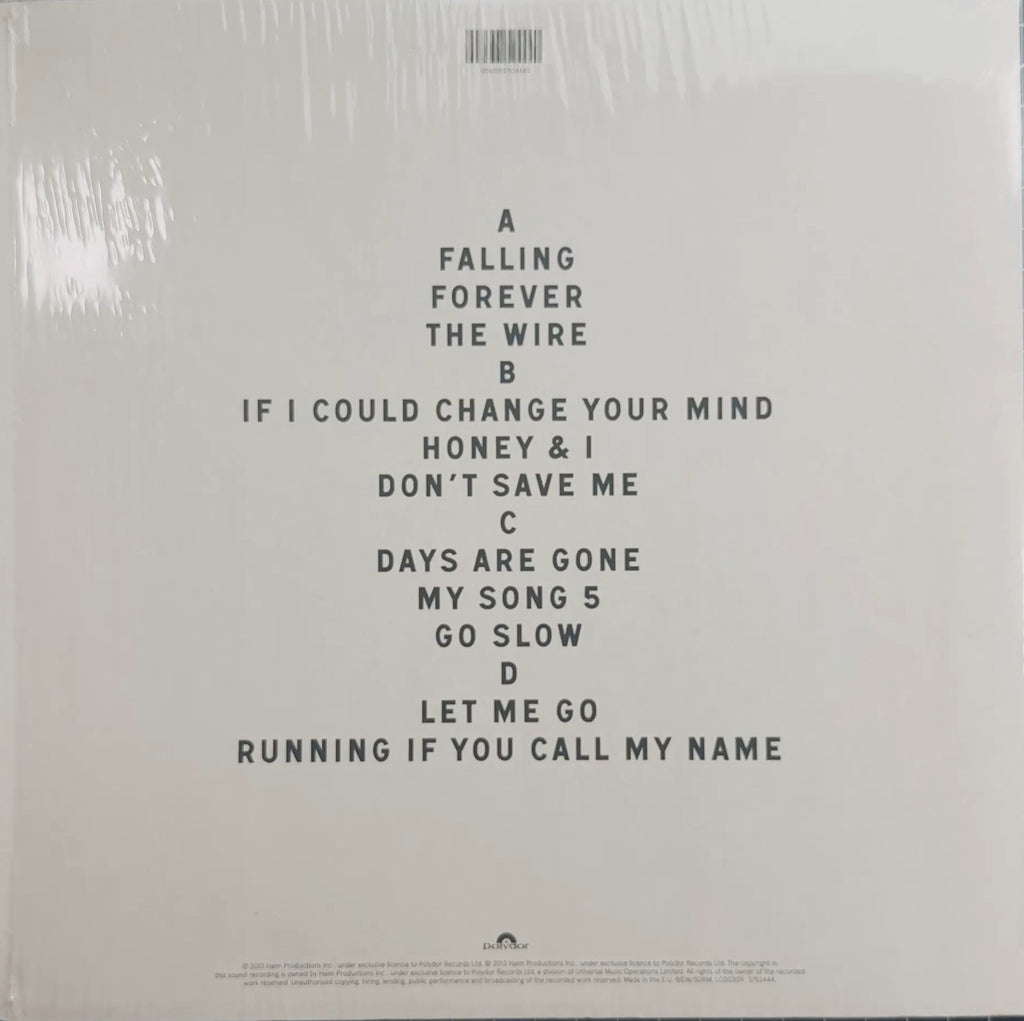 Haim - Days Are Gone 2013 European 1st Press Import VG+/VG+