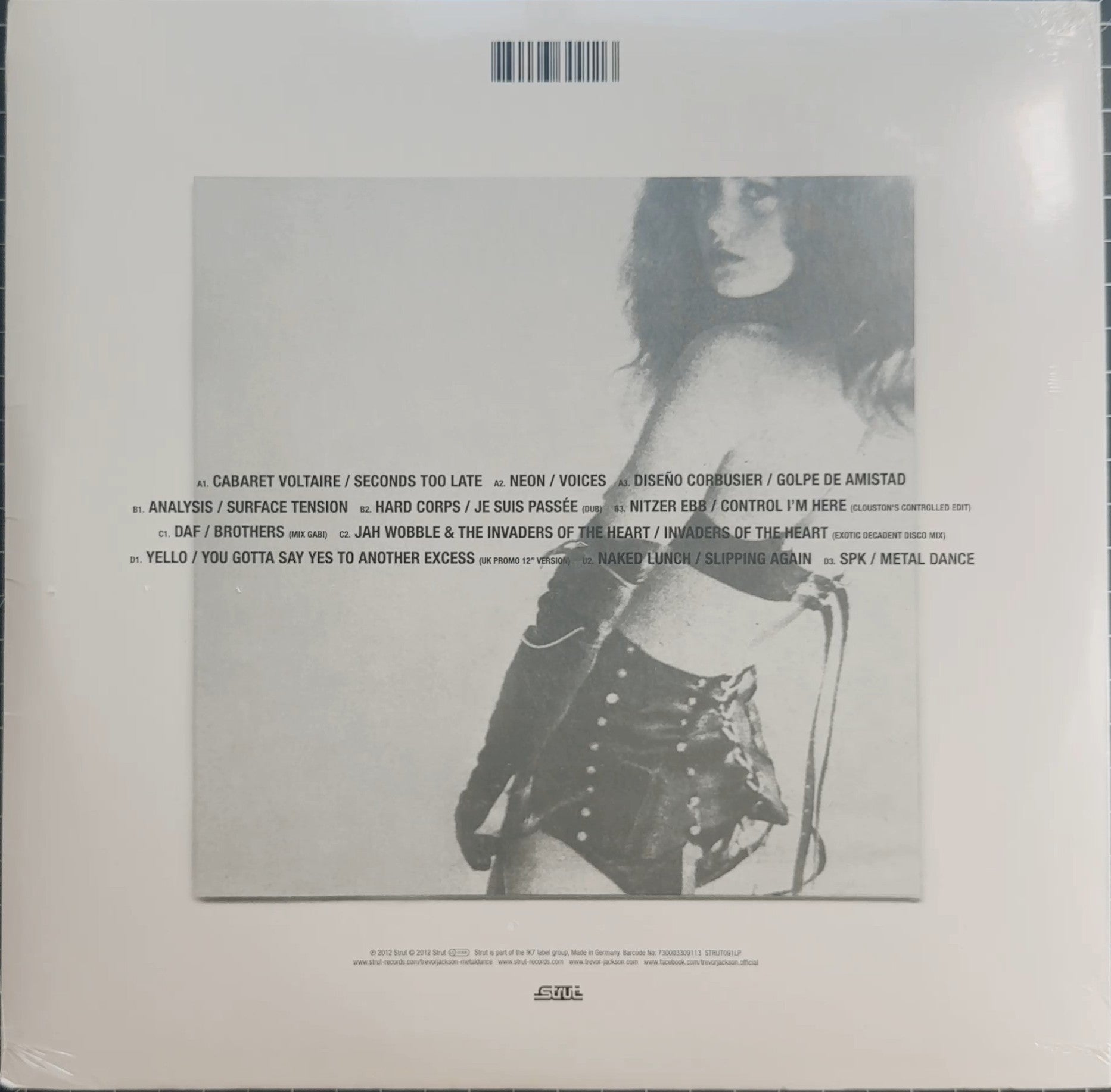 Trevor Jackson Presents: Metal Dance 2015 SEALED/NM UK Import 180g vinyl + CDs