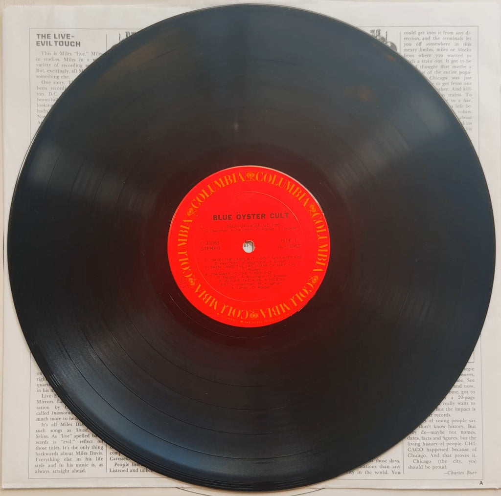 Blue Oyster Cult s/t 1972 US 1st Press VG+/VG+