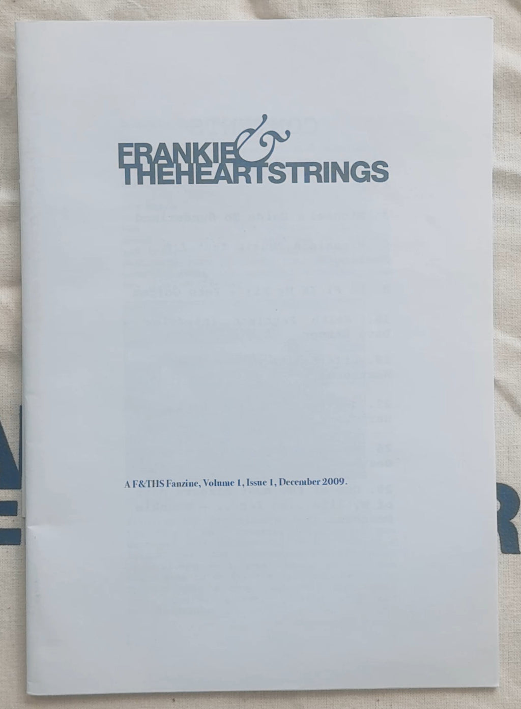 Frankie & The Heartstrings 12.09.09 UK Ltd Edtn (500) 10" EP VG+/NM