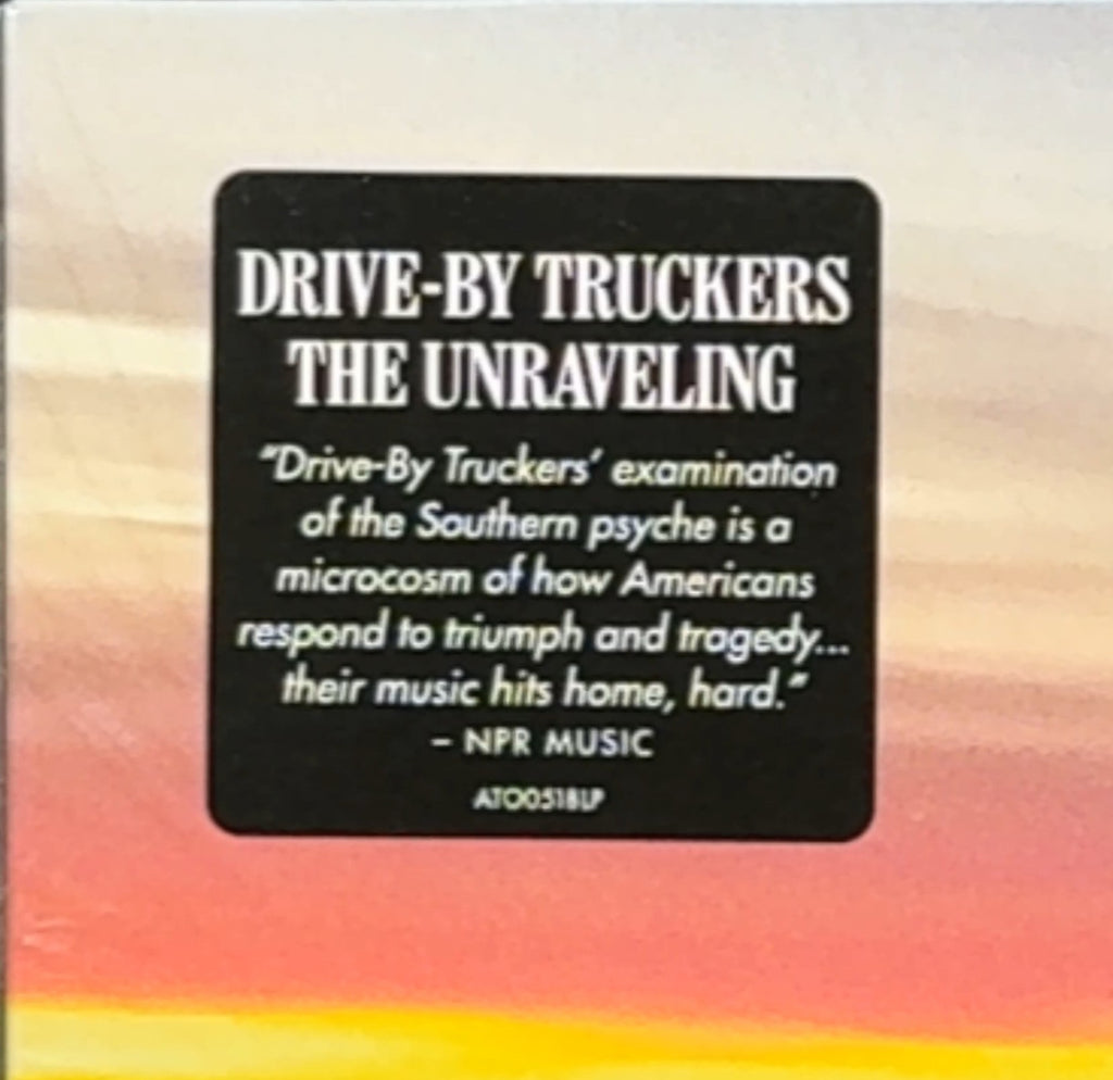 Drive-By Truckers - The Unraveling 2020 US 1st Press Black VG+/NM