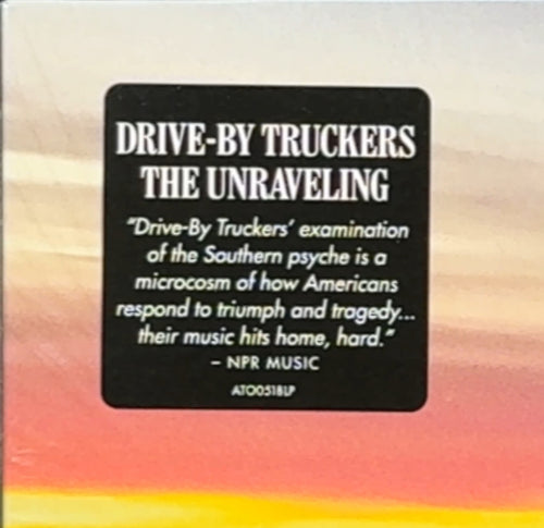 Drive-By Truckers - The Unraveling 2020 US 1st Press Black VG+/NM