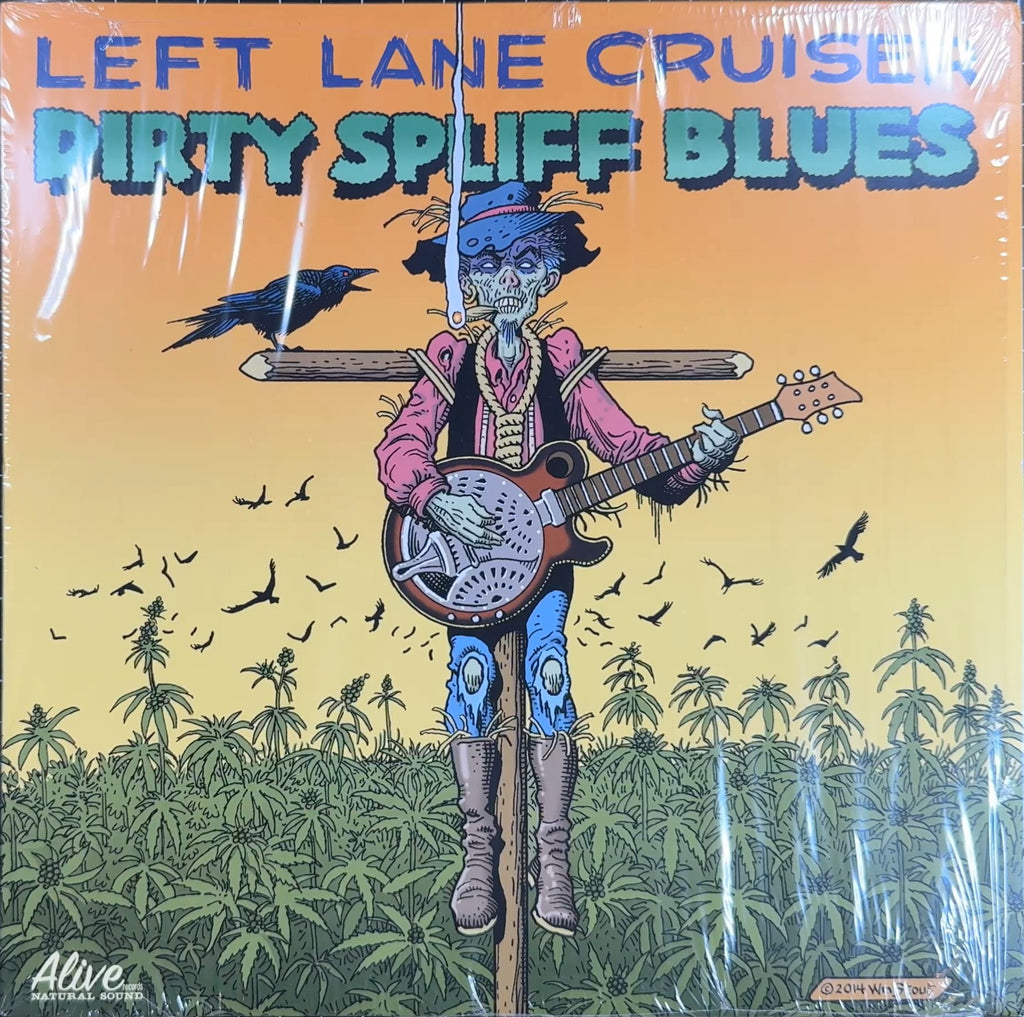 Left Lane Cruiser - Dirty Spliff Blues 2015 US 1st Press VG+/VG+ 180g Black Vinyl